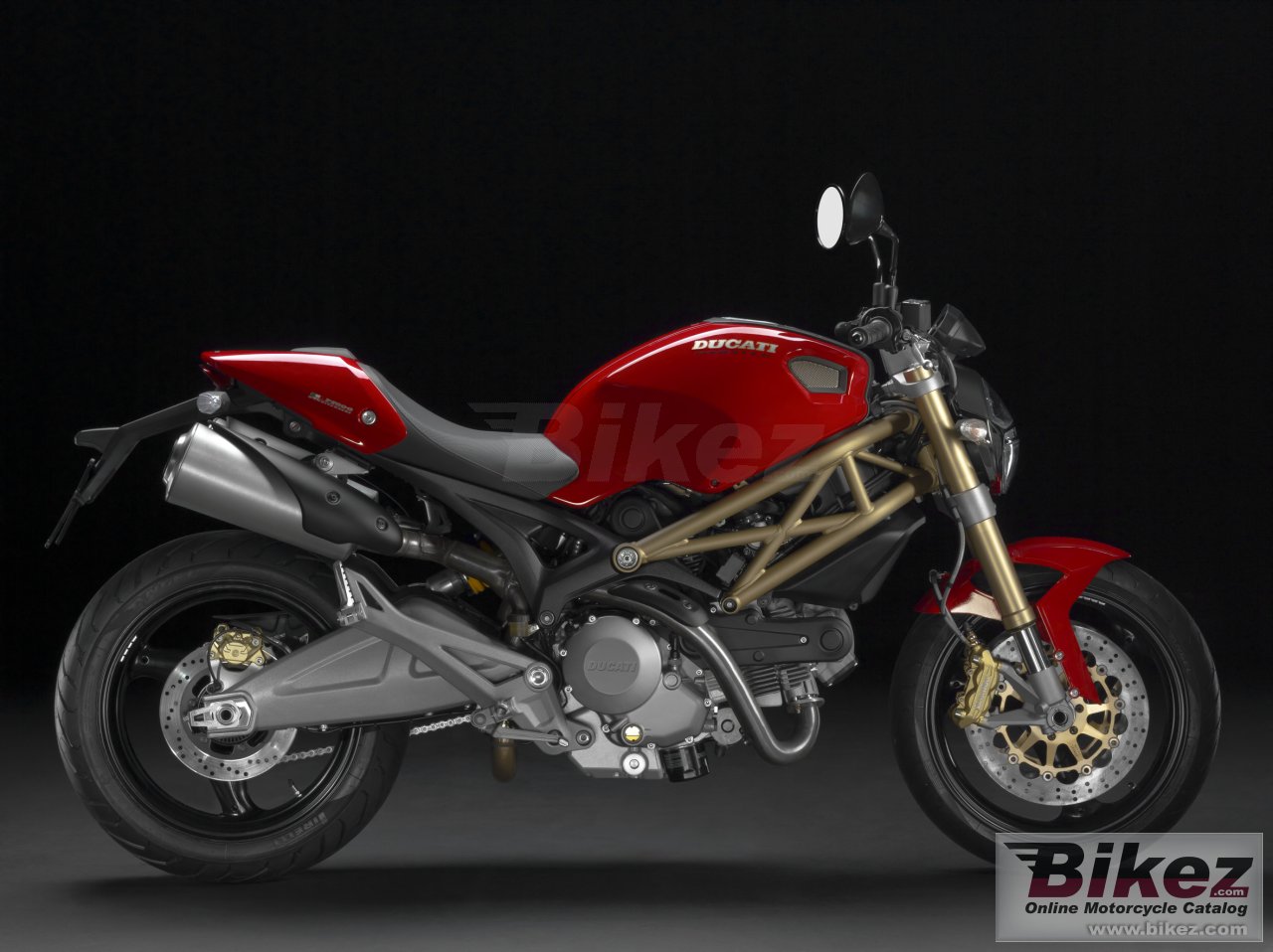 Big Ducati monster 696 20th anniversary picture and wallpaper from Bikez.com